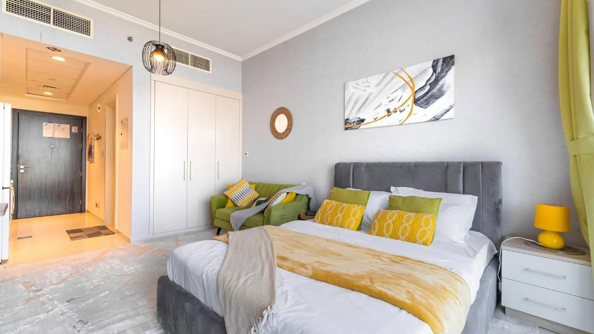 Apartment Elegant Studio In Damac Hills - Exclusive Living With Premium Amenities, Managed By Think Realty Dubai United Arab Emirates